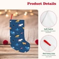 thumbnail image 4 of Lsque Colorful Ocean Shark Pattern 18 Inch Christmas Stockings, Festive Holiday Stocking for Christmas Decorations Holiday Decor, 4 of 7