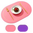 thumbnail image 1 of Bangcool Napperon en Faux Cuir Réversible Imperméable Napperon de Table pour Cuisine, 1 of 10