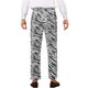 thumbnail image 3 of Pantalones impresos INSPIRE CHIC para hombre, pantalones rectos con estampado de leopardo, 30 negro y blanco, 3 of 5