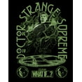 thumbnail image 2 of Boy's Marvel What if…? Supreme Strange  Graphic Tee Black X Small, 2 of 5