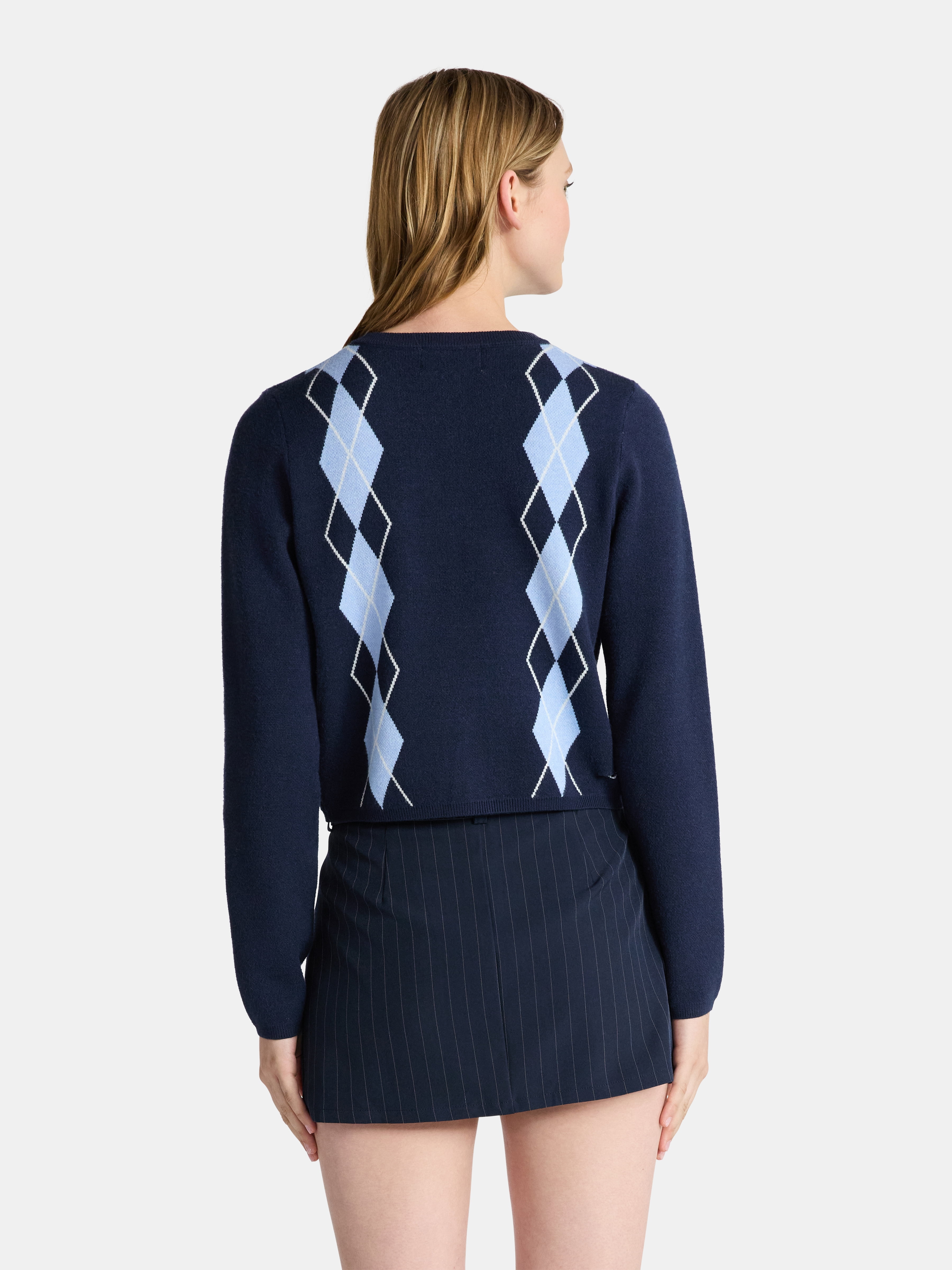 Button-Front Cardigan, Women's - image 3