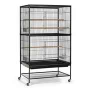 Prevue Pet Products Large Wrought Iron Flight Cage, Black Finish F040