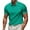 Green, variant on Mens Breathable Shirts Short Sleeve Vintage Stretch T Shirts Casual Summer Golf Shirts