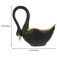 thumbnail image 4 of Shisuyan Porte-Clés Décoratif en Résine en Forme de Cygne pour Bibelot, Plateau, Anneau, Rangement, 4 of 8