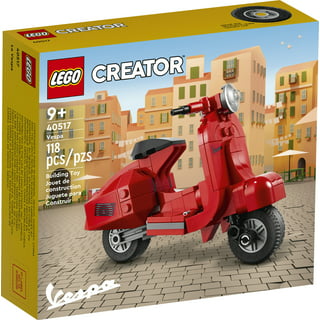 LEGO Icons Vespa 125 Scooter 10298, Vintage Italian Iconic Vespa Model  Building Kit, Display Home Décor Set for Adults, Relaxing Creative Hobbies