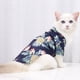thumbnail image 4 of Camisa para perro con estampado de piña ajustable para gato y cachorro, 4 of 5