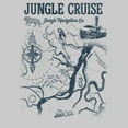 thumbnail image 2 of Men's Jungle Cruise Map of the Jungle Sweatshirt Athletic Heather Medium, 2 of 4