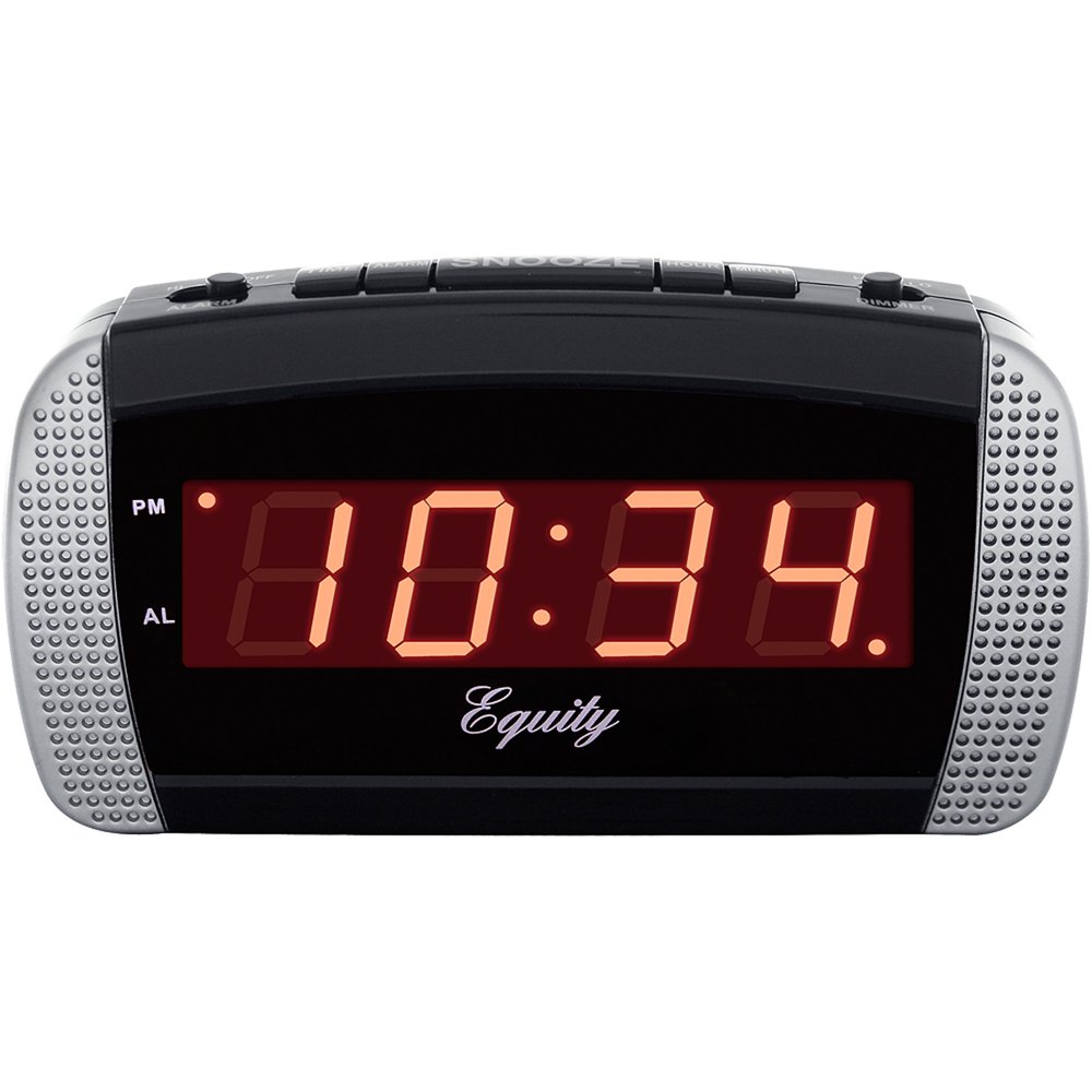 Equity by La Crosse Super Loud LED Alarm Clock, 30240