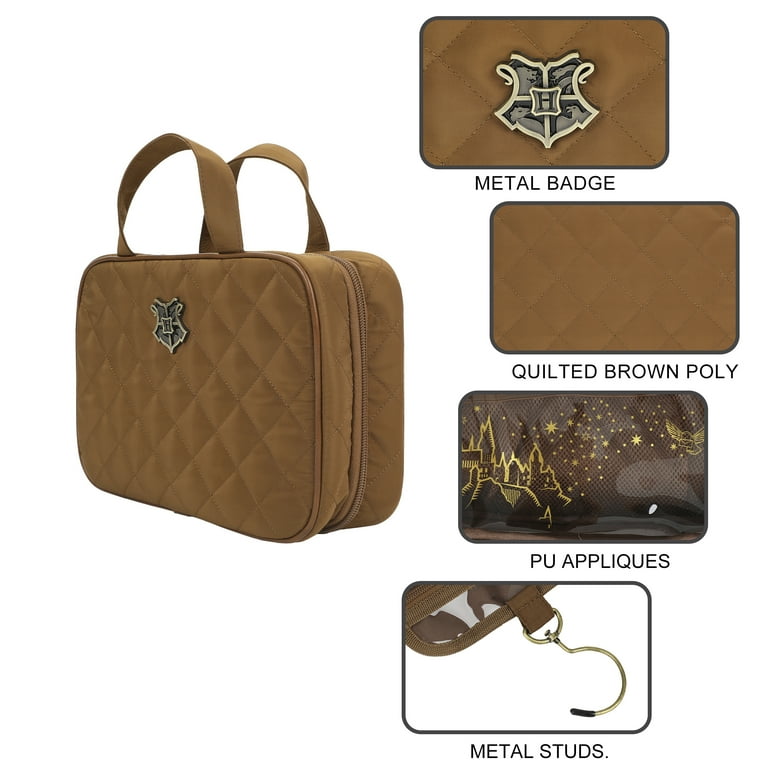 Harry Potter Hogwarts Quilted Hanging Toiletry Bag Walmart