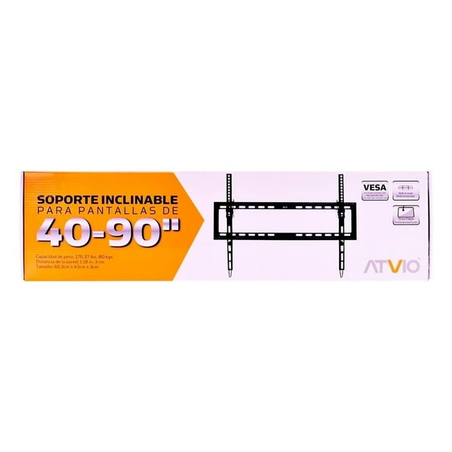 Soporte Inclinable Atvio Para Pantallas de 40-90 Pulgadas