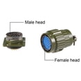 thumbnail image 3 of Aviation Connector, 28mm 24P YP28-24 Waterproof Male Wire Panel Power, 3 of 5