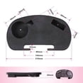 thumbnail image 3 of Zero Gravity Chair Tray Cup Holder for Fold Lounge Multi-Functional Outside Camp Chair Cup Holder Tray with Mobile Device Slot Snack Tray and Water Cup Slot S, 3 of 9