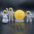 thumbnail image 3 of 8 unids/ astronauti decoración para hogar estante de oficina decoración de personajes astronauti hecho estantería coleccionable Gloria Estatuilla de la estatua del astronauta, 3 of 9