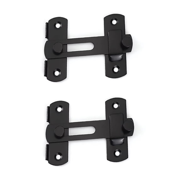 2 pieces of barn sliding door antique lock, wine cabinet stainless steel wall cabinet door bolt, shed sliding door lock