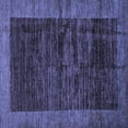 thumbnail image 1 of Ahgly Company Indoor Square Abstract Blue Modern Area Rugs, 3' Square, 1 of 4