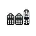 thumbnail image 1 of Sparco 037879BC01 Pedal Set Piuma Short, Black, 1 of 1