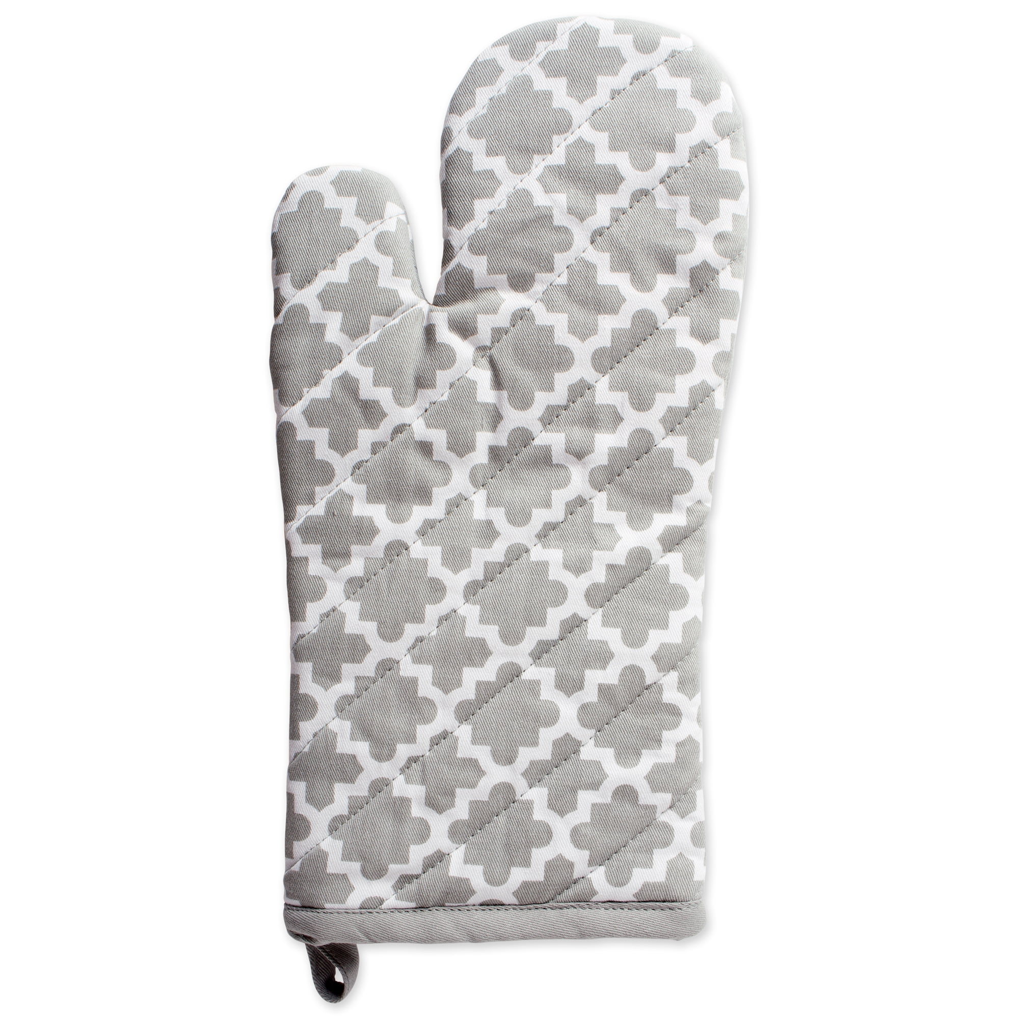 DII Aqua Lattice Oven Mitt (Set of 2) - Heat Resistant Cloth Oven Mitts -  Blue Kitchen Textiles - 13x7-in - Machine Washable - by DII in the Kitchen  Towels department at