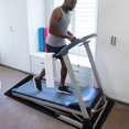thumbnail image 1 of LEEYNEER 2pcs Rubber  for Treadmill Equipment Floor Gym Pad Workout Pads, 1 of 7