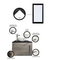 thumbnail image 4 of Gabinete para Baño con Ovalin Y Espejo Decorativo ZÚRICH, 4 of 6