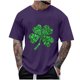 thumbnail image 1 of Tops para hombre, blusas y camisas de manga corta con cuello redondo para hombre, camisetas casuales con estampado de moda para hombre, blusa de manga corta, blusa de poliéster para hombre., 1 of 4