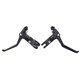 thumbnail image 2 of Eigraketly Palancas de freno en V, accesorios modificados, componentes de manillar de ciclismo, juego de manijas de frenado universales, accesorio Ciclismo Negro, 2 of 6