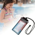 thumbnail image 1 of Klonfd Phone For Beach And Pool 30m Depth Triple Sealed For Maximum Compatible With Regular Size Phones Ideal For Adventurers, 1 of 5