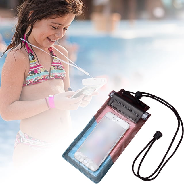 Klonfd Phone For Beach And Pool 30m Depth Triple Sealed For Maximum Compatible With Regular Size Phones Ideal For Adventurers