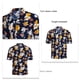 thumbnail image 4 of Camisa de playa de manga corta para hombre, camisa informal a la moda con estampado de cuello vuelto y botones para vacaciones de verano, 4 of 7