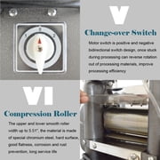 Techtongda 1.5P Electric Rolling Mill for Jewelry Gold Making Flake Machine Smooth Roller