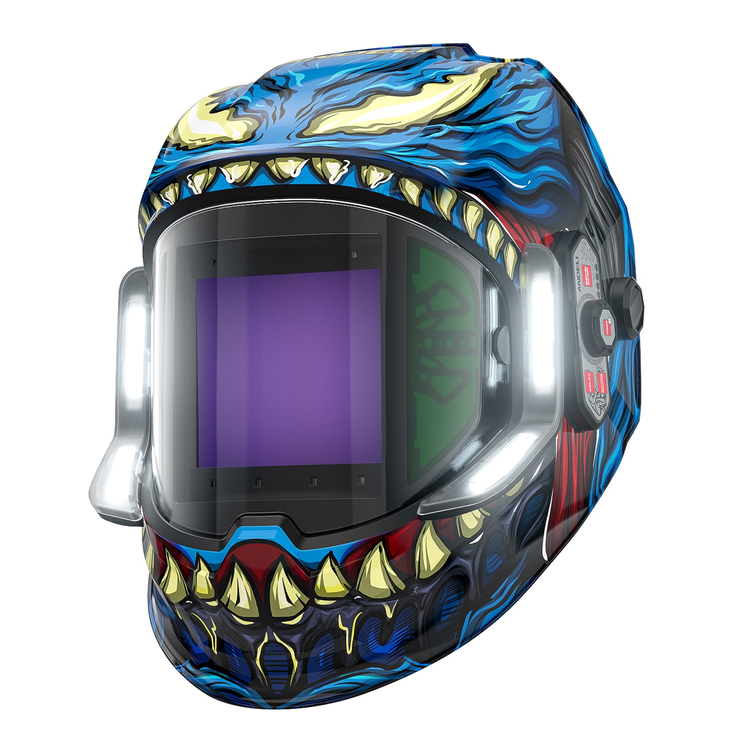 Firepower 1441-0085 Auto-Darkening Welding Helmet, New Pinstripes