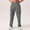 Grey, variant on Daolelai Men's Wide Leg Drawstring Back Pocket Solid Color Sweatpants Trousers