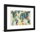 thumbnail image 1 of World Map, Framed Art Print Wall Art by Eric Yang Sold by Art.Com, 1 of 5