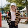 thumbnail image 3 of Uorisanigo Full Zipper Hoodie for Boys and Girls - Kids Long Sleeve Gingerbread Man Print Hooded Sweatshirt Jacket - Soft & Lightweight Outwear Coat Jackets Clothing, 3 of 8