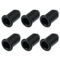 thumbnail image 1 of EeaseMX 30 tapones para cuerdas de guitarra, casquillos pasantes, hebillas de montaje, piezas de buje, accesorios de guitarra (negros), 1 of 7