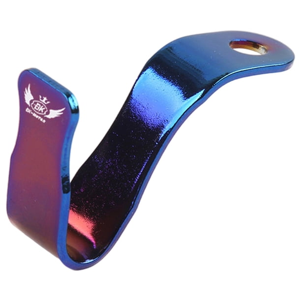Soporte para casco de motocicleta, base fija, aleación de titanio, equipo de protección, espejo retrovisor Medio