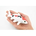 thumbnail image 2 of Fish, Koi, Amur Carp, Asian, Japanese Koii, Museum Quality, Hand Painted, Rubber Fish, Realistic Toy Figure, Model, Replica, Kids, Educational, Gift, 6" CH387 BB144, 2 of 7