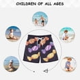 thumbnail image 6 of FORMRS Boys Swim Trunks Quick Dry Mesh Liner Boardshorts Sizes XS-XL, Cartoon Candy, 6 of 7