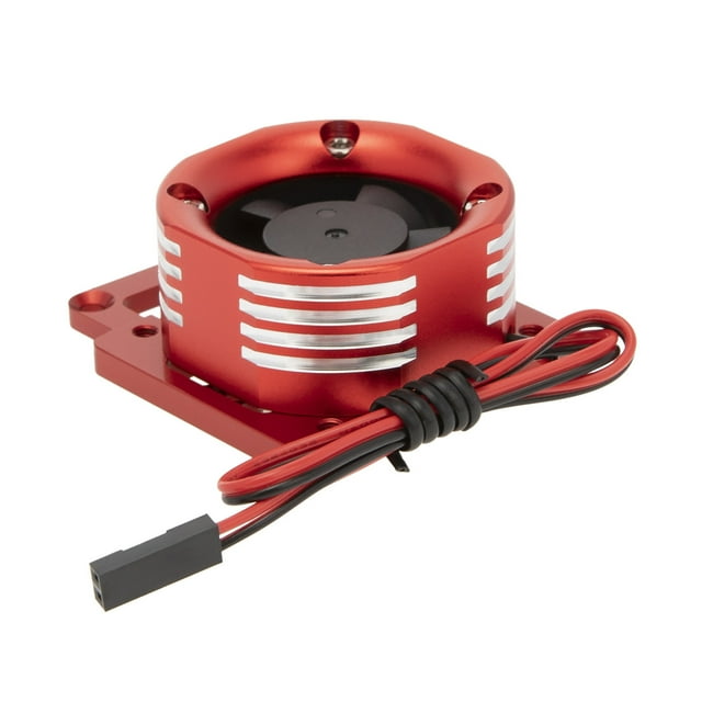 Alloy RC Motor Cooling Fan Motor Radiator for TRAXXAS 1/8 4WD SLEDGE Monster Truck