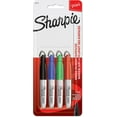 thumbnail image 2 of Sharpie 35113PP Mini Permanent Markers, Fine Point, Assorted Colors, 4 Count, 2 of 7