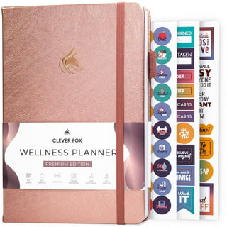  Clever Fox Planner PRO – Weekly & Monthly Life Planner to  Increase Productivity, Time Management and Hit Your Goals – Organizer,  Gratitude Journal – Undated, 1 Year – Softcover, 8.5x11″ (Orange) : Office  Products