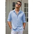thumbnail image 2 of COOFANDY Men's Button-Down Shirts Long Sleeve Button Up Casual Dress Shirt for Men, 2 of 6