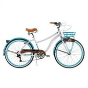 26" Huffy Women's Newbury Cruiser Bike, White