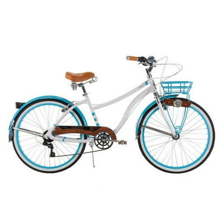 26" Huffy Women's Newbury Cruiser Bike, White