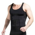 thumbnail image 2 of Porter Men's Instant Slimming Undershirt Shapewear - Black - XXL, 2 of 5