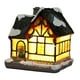 thumbnail image 4 of 2x Light Up Christmas Decoration LED Casa En Miniatura Village Cottage Zulema Casa de miniaturas de resina, 4 of 7