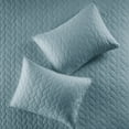 thumbnail image 5 of Home Essence Wiley 3 Piece Reversible Coverlet Set, King/Cal King, Teal, 5 of 10