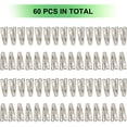 thumbnail image 1 of 60pcs Stainless Steel Clothes Peg Clothes Peg Clothespin With Storage Box For Clothes Socks Food Seal Photo, 1 of 5