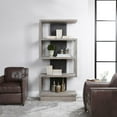thumbnail image 2 of Uttermost Nicasia Modern Elm Wood Etagere in Light Gray Finish, 2 of 10