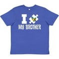 thumbnail image 3 of Inktastic Autism I Love My Brother Awareness Support Youth T-Shirt, 3 of 5