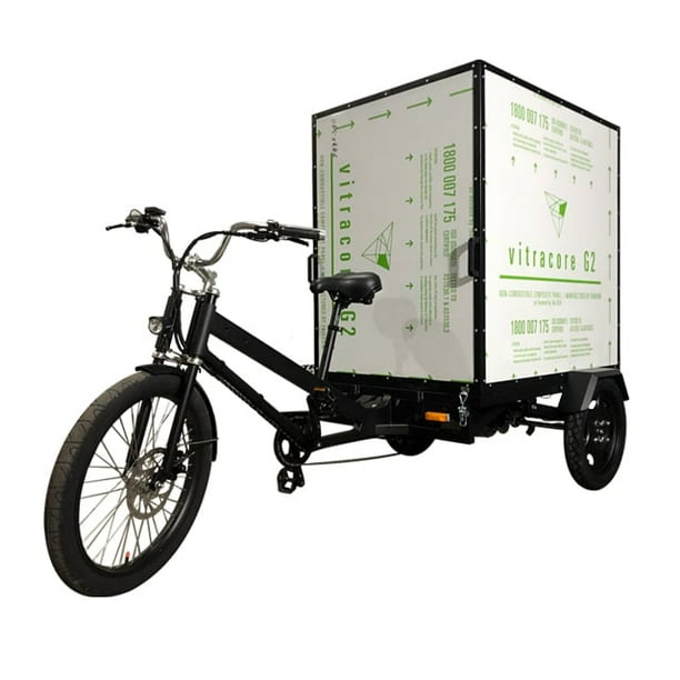 Triciclo eléctrico de carga Transporte fiable para entregas